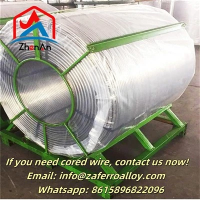 Ca-Fe Alloy Cored Fil