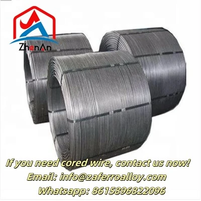 Pi bon kalite Ca-Si Alloy Cored Fil